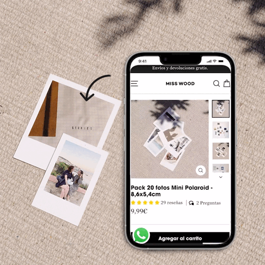 Pack 60 fotos Mini Retro----Misswood