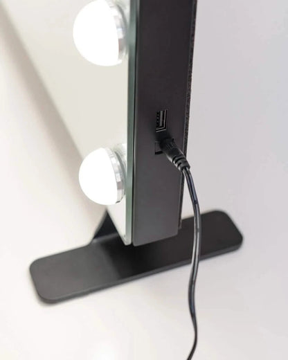 Espejo con Luz - Negro - Misswood