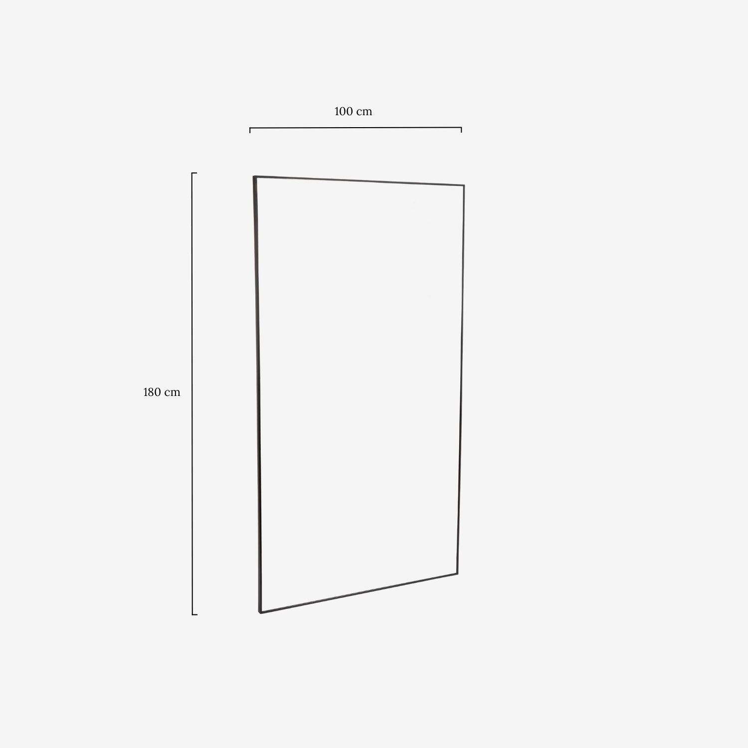 Espejo de Pared - 180 cm x 100 cm - Misswood Espejo