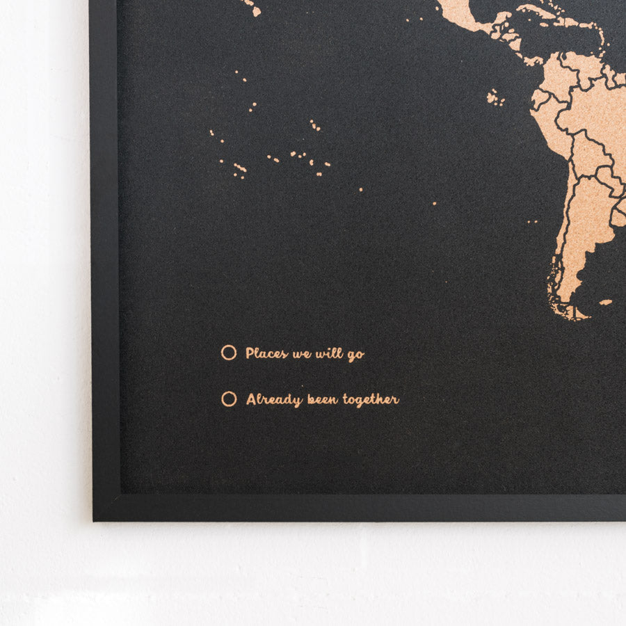 Mapamundi corcho - Woody Map Special Edition - Misswood