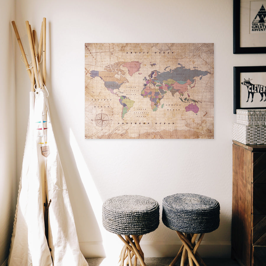 I migliori planisferi da parete per la tua decorazione – Etichettatura  corcho  – Misswood