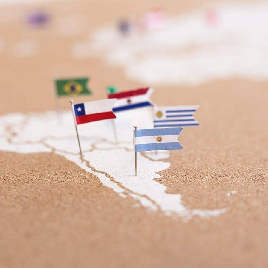 Pack Mapamundi + Banderas del mundo - Misswood