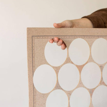 10 Posavasos de corcho Recuperados - Misswood