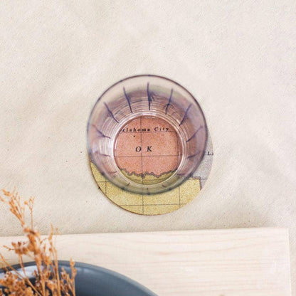 10 Posavasos de corcho Recuperados - Misswood