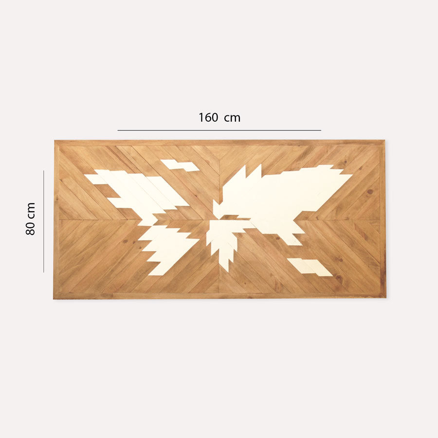 Cabecero de madera - Woody Map Headboard Edition-160 x 80 cm-160 x 80 cm--Misswood
