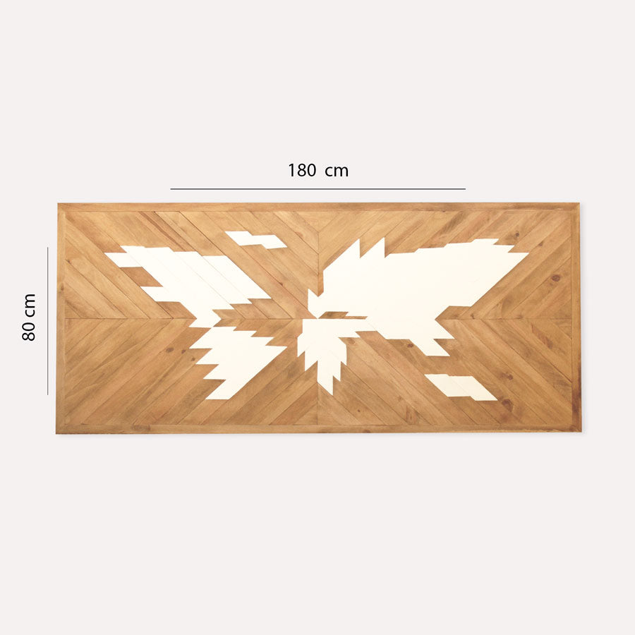 Cabecero de madera - Woody Map Headboard Edition-180 x 80 cm-180 x 80 cm--Misswood