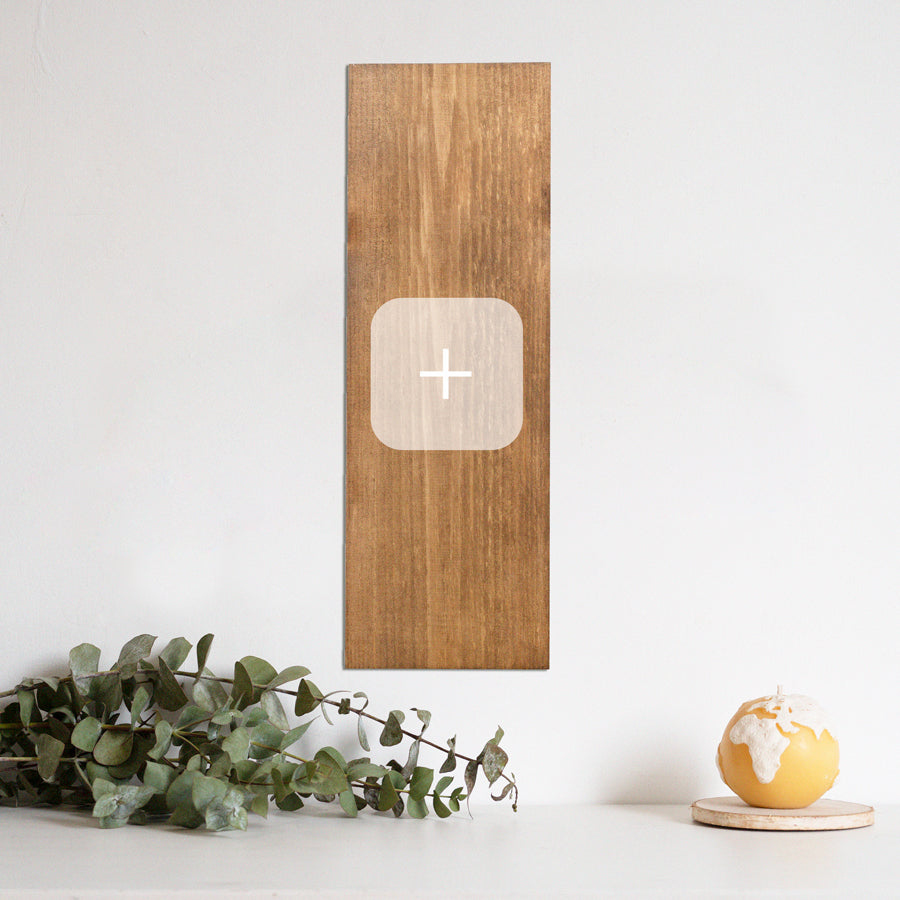 Cartel de madera Personalizado-42'5 x 14'5 cm / Vertical-42'5 x 14'5 cm-Vertical-Misswood