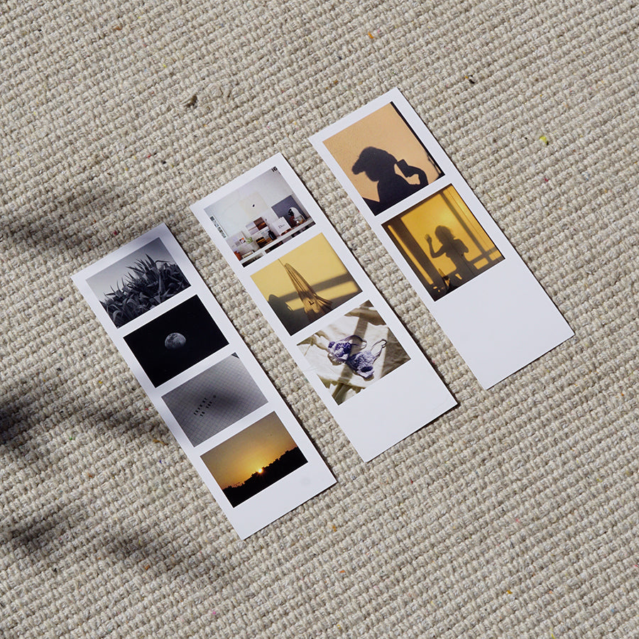 Dekopix Imprimir Revelar Mini Fotos Online Estilo Polaroid o Retro.  Fotografías Pequeñas 5,3x8,4 cm más Caja (12 Mini Fotos, Gris)