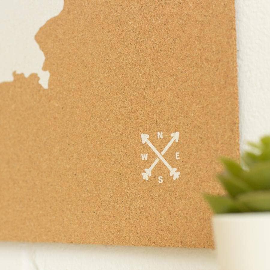 Mapa de corcho - Woody Map Natural Alemania - Misswood