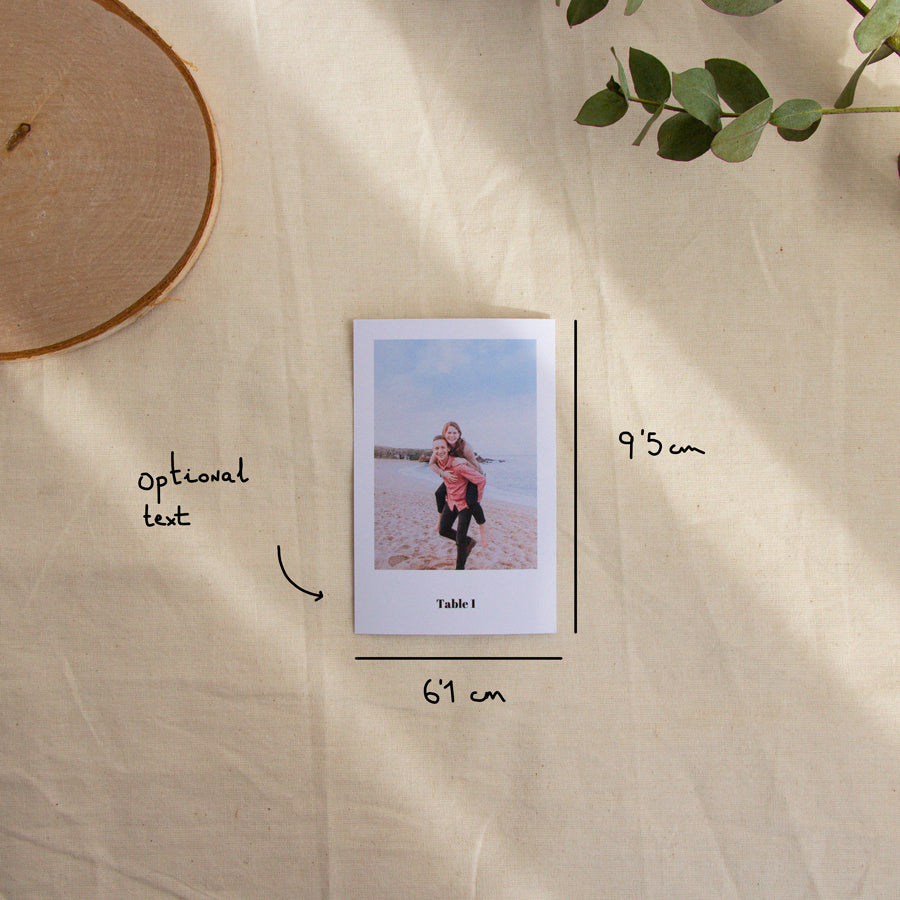 Fotos Polaroid Seating Plan----Misswood