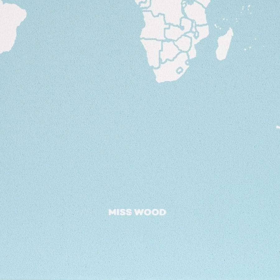 Mapa de corcho - Woody Map Colors Azul----Misswood